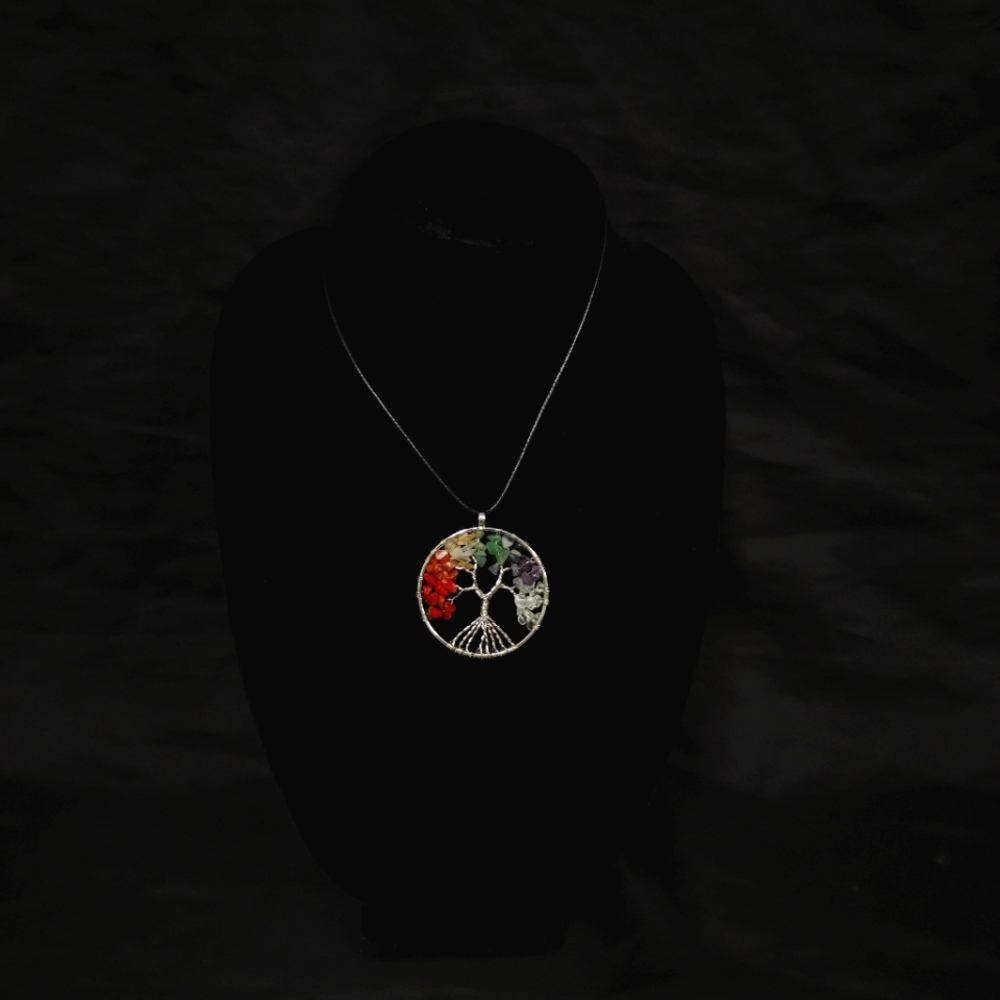 7 Chakra pendant necklace
